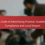 ASA Code of Advertising Practice: Guidelines, Compliance and Local Impact