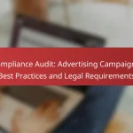 Compliance Audit: Advertising Campaigns, Best Practices and Legal Requirements