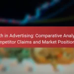 Truth in Advertising: Comparative Analysis, Competitor Claims and Market Positioning